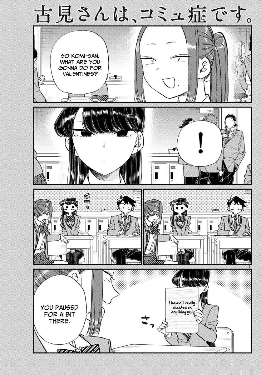 Komi-san wa Komyushou Desu Chapter 116 1